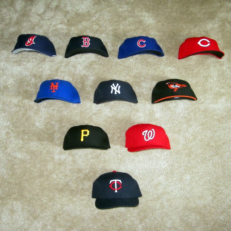 10 hats after Target Field visit