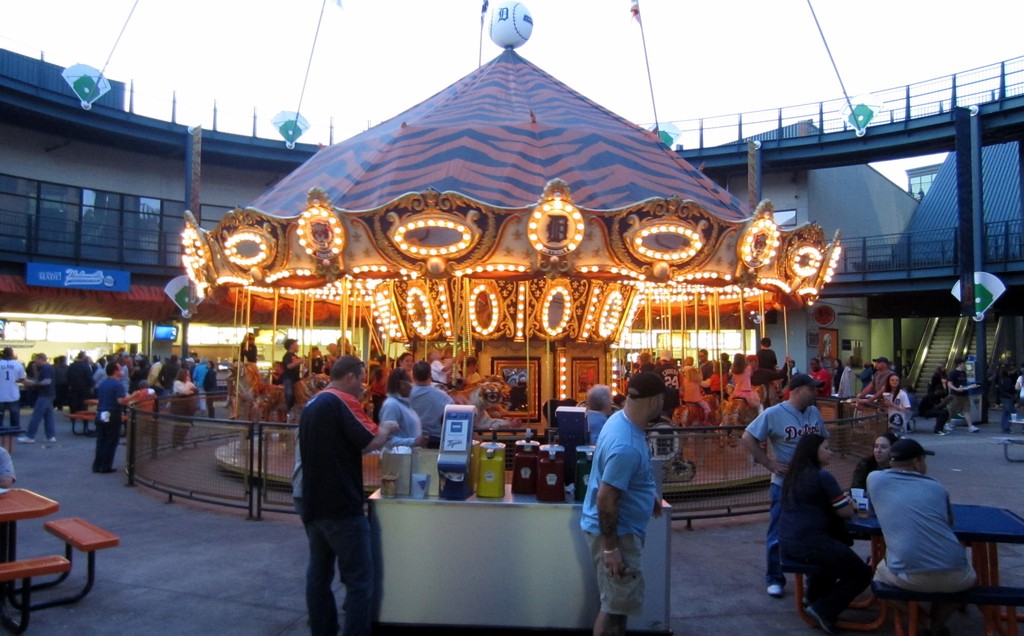 The Carousel at Comerica Park