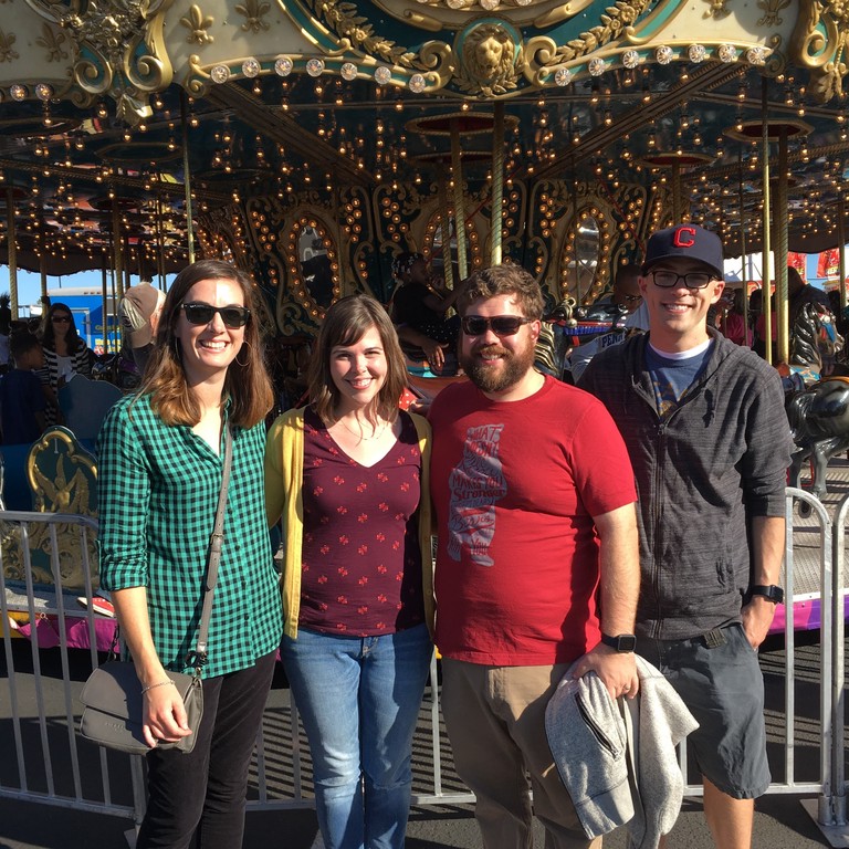 Sara, Jessica, Paul and I at the 2016 South Carolina State Fair