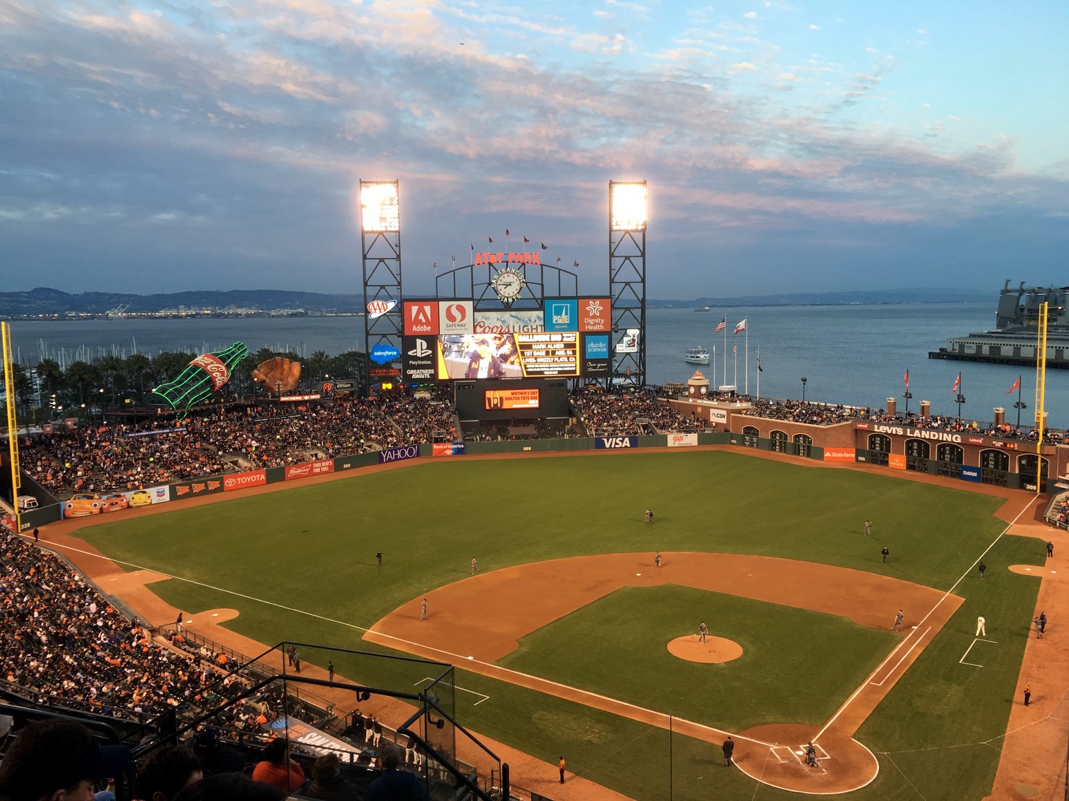 Where dreams are made: A review of AT&T Park – Section 411