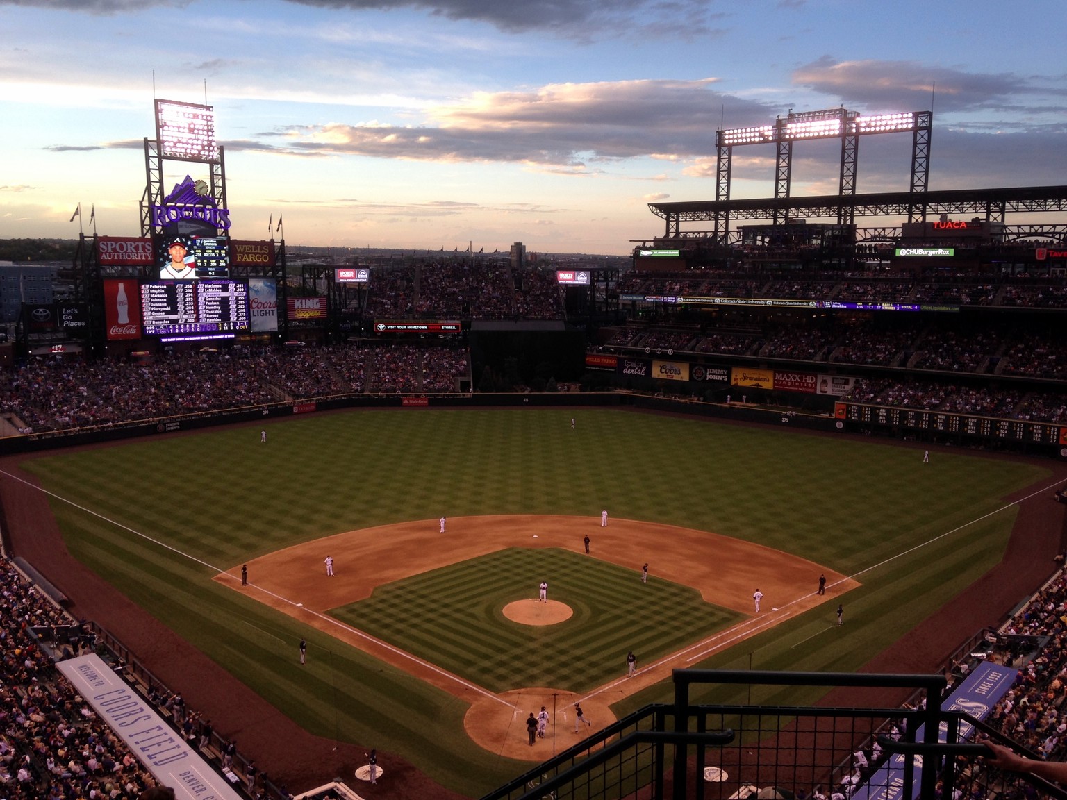 coors field mountain view